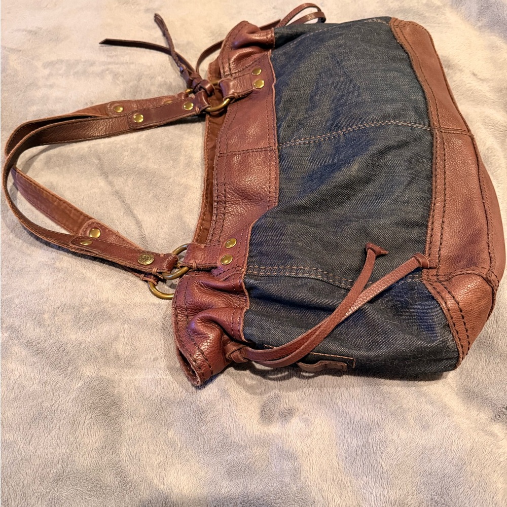 LuckyBrand Brown and Blue Women's Bag